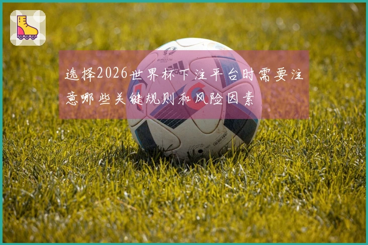 选择2026世界杯下注平台时需要注意哪些关键规则和风险因素